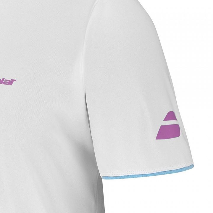 Babolat Lebrón Crew Neck Tee White
